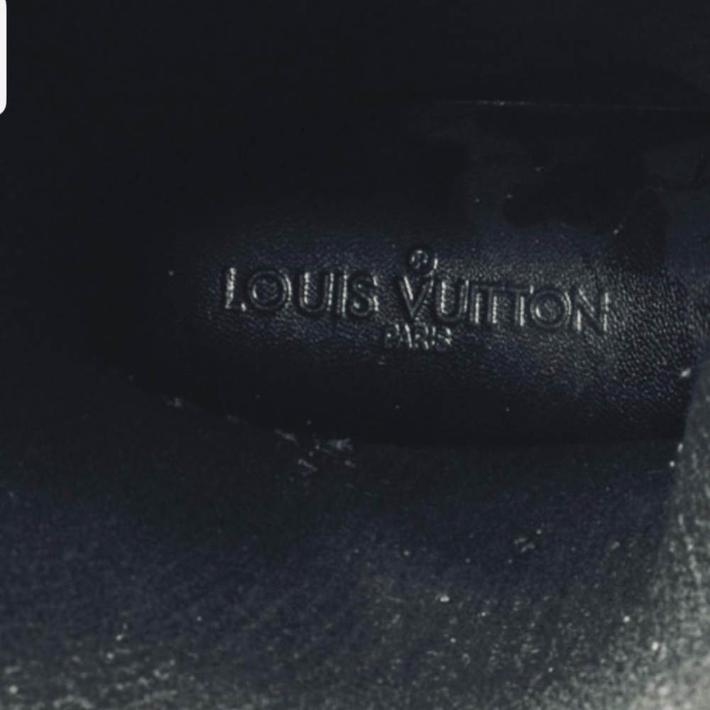 ‼️‼️ Sold. Louis Vuitton Black Monogram Splash Rain Boots - Picture 15 of 17